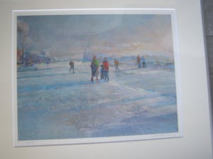 Frits Drent - Winterlandschap kopen? Bied vanaf 25!