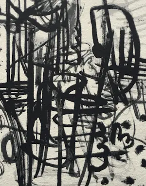 Corneille - abstracte zeefdruk - 1991 kopen? Bied vanaf 150!