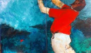 Anke Peddemors - tweeluik golf 100x160 kopen? Bied vanaf 75!