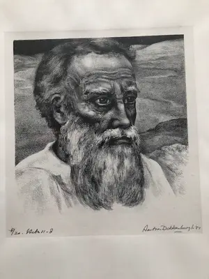 Aart van Dobbenburgh - portret van man met baard kopen? Bied vanaf 1!