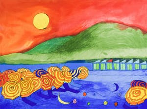 Susan Schildkamp - Schaduw/licht (KWF) - Ingelijst kopen? Bied vanaf 50!