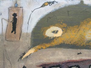 Liesbeth Rahder - z.t. | kleuren zeefdruk - ingelijst (groot) kopen? Bied vanaf 79!