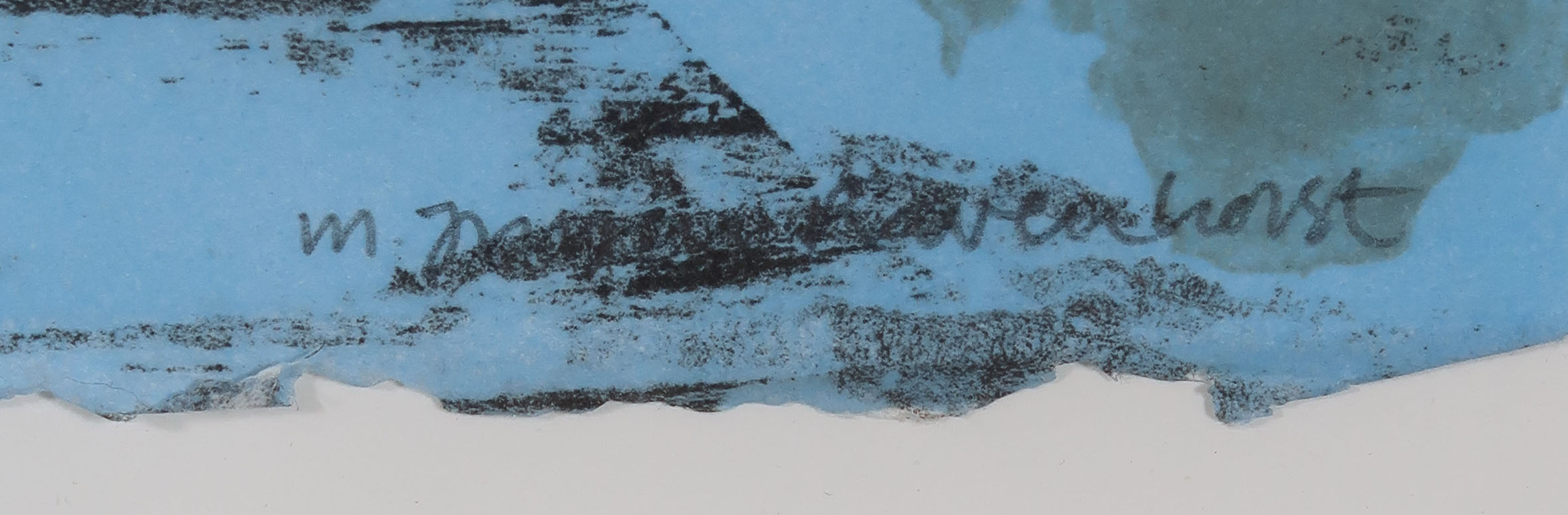 Jurjen Ravenhorst - Litho, Zonder titel IV - Ingelijst kopen? Bied vanaf 35!