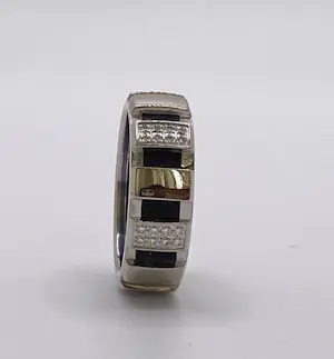 Chaumet 18 kt witgouden diamanten Class One band Ring kaufen? Bieten Sie von 1400!