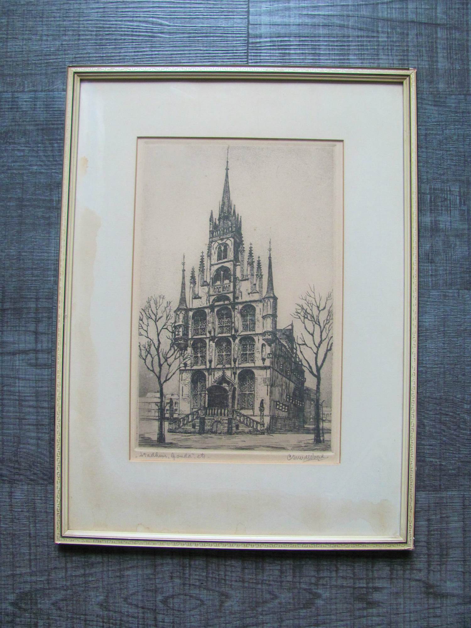 Buy Cor van der Woerd - Stadhuis Gouda? Bid from 30!
