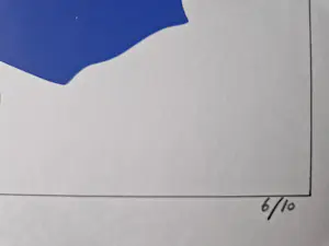 Martien de Kler - Zeer kleine oplage (10) - pop Art - Zeefdruk -Blue & Red- potloodgesigneerd kopen? Bied vanaf 1!