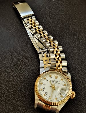 1213- Orig. ged. gouden Rolex Lady-Datejust 69173 - Oyster perpetual - Classic!! kopen? Bied vanaf 1780!