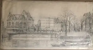 AcheterEugene Rensburg - Grote historische tekening? Enchérissez de 79!