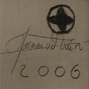 Harmen van der Tuin - Gemengde techniek op doek, Zonder titel (Zeer groot) kopen? Bied vanaf 1!