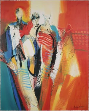 Peter Meijer - Zeefdruk, Pascalle - Ingelijst (Groot) kopen? Bied vanaf 60!