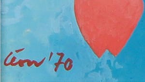 Leon Savelsberg - Gouache op papier, Ens 9 kopen? Bied vanaf 1!