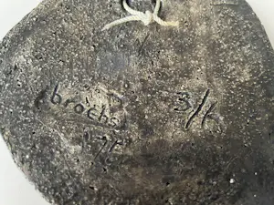 Cees Broehs - Keramische wandtegel uitgevoerd in brons glazuur - oplage 3/6 kopen? Bied vanaf 50!