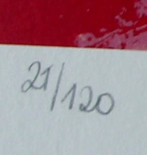 John Noy - Zeefdruk: geometrische compositie kopen? Bied vanaf 45!