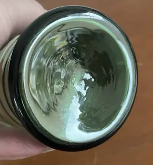 Glasfabriek De Rupel Boom - Art Deco groene glazen vaas kopen? Bied vanaf 30!