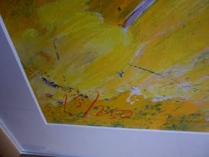 Jan Cremer - Litho. "Provence II". kopen? Bied vanaf 225!