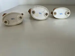 Porzellanfabrik W. Goebel - DRIE OP EEN HEK< prachtige oude hummels nrs. 111,112 en 201 - TMK4 kopen? Bied vanaf 98!