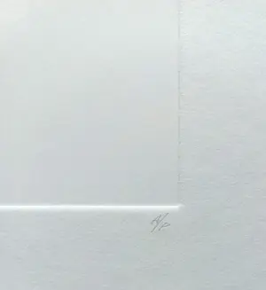 Harry van Kuyk - Minimalistische compositie, reliëfdruk kopen? Bied vanaf 195!