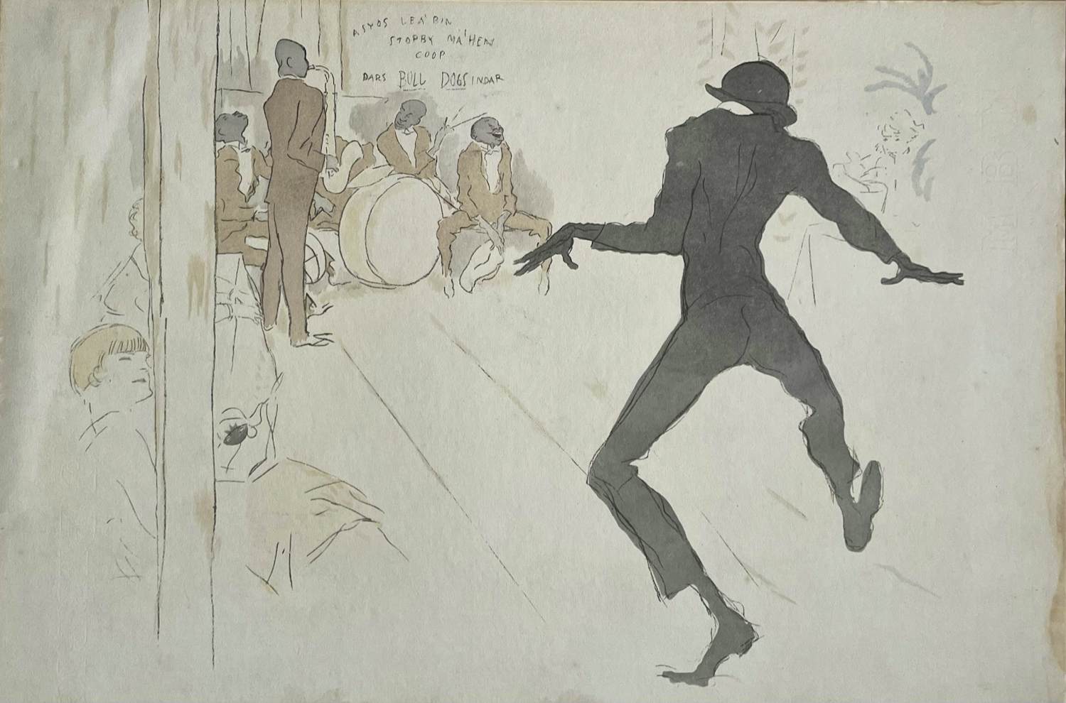 Marcel Vertès - Dancing verkocht voor € 50!