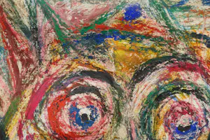 Geni Peter - Abstract/figuratief Olieverf op papier 1958 kopen? Bied vanaf 125!