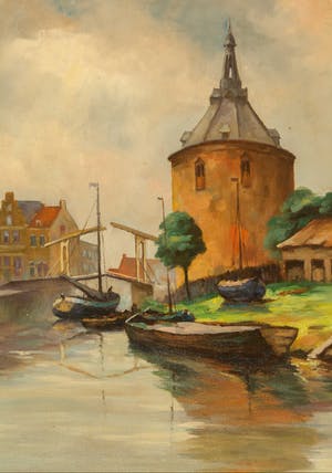 Toon Wildeboer - stadsgezicht Enkhuizen kopen? Bied vanaf 1!