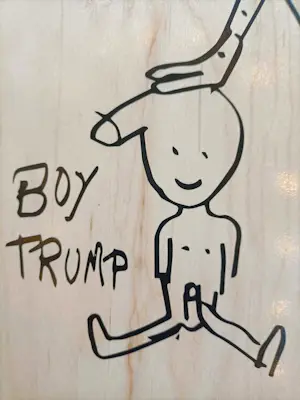 Paul McCarthy - Boy Trump (the Skateroom Edition) incl. CoA kopen? Bied vanaf 50!