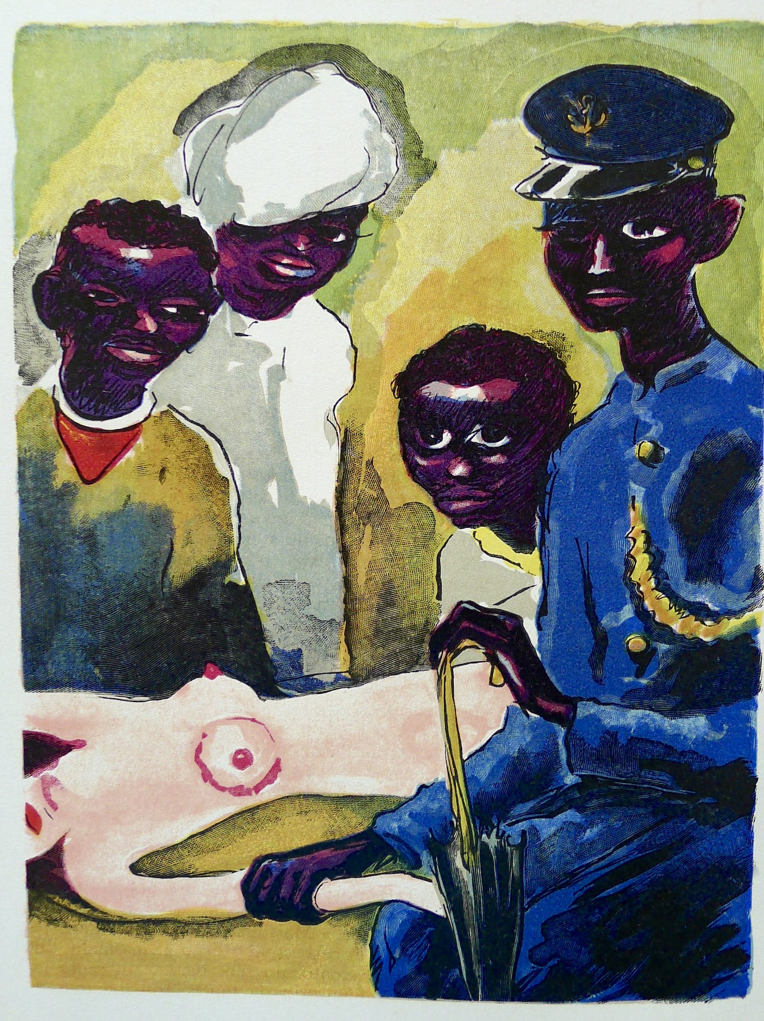 Kees van Dongen - Gravure 1001 : ' Amina et les esclaves ' kopen? Bied vanaf 10!