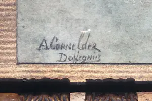 Thomasine Adrienne Doffegnies - 1865-1937 GESIGNEERD INGELIJST HAAGSE SCHOOL BOMEN kopen? Bied vanaf 75!