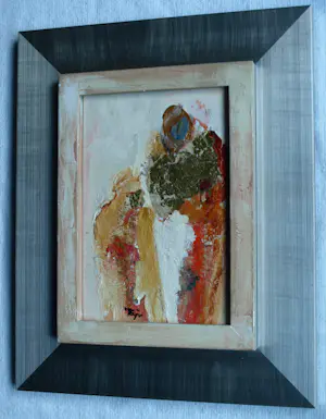 Monica van Rijn - Ingelijst , Gemengde techniek , Soft Glow - 2002 kopen? Bied vanaf 1!