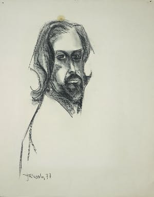 Joe Wols - Houtskool op papier, Zonder titel kopen? Bied vanaf 1!