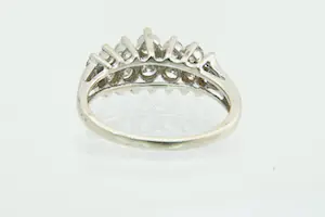 17-  Exclusieve 14Krt witgouden ring met ca 1.00ct briljant geslepen diamant kopen? Bied vanaf 390!