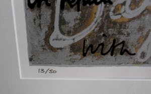 Ruud de Wild - ingelijste grote zeefdruk: A beautiful day (keurige lijst) kopen? Bied vanaf 650!