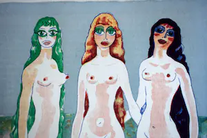 Kees van Dongen - Houtgravure - Les Femmes Colombes kopen? Bied vanaf 60!