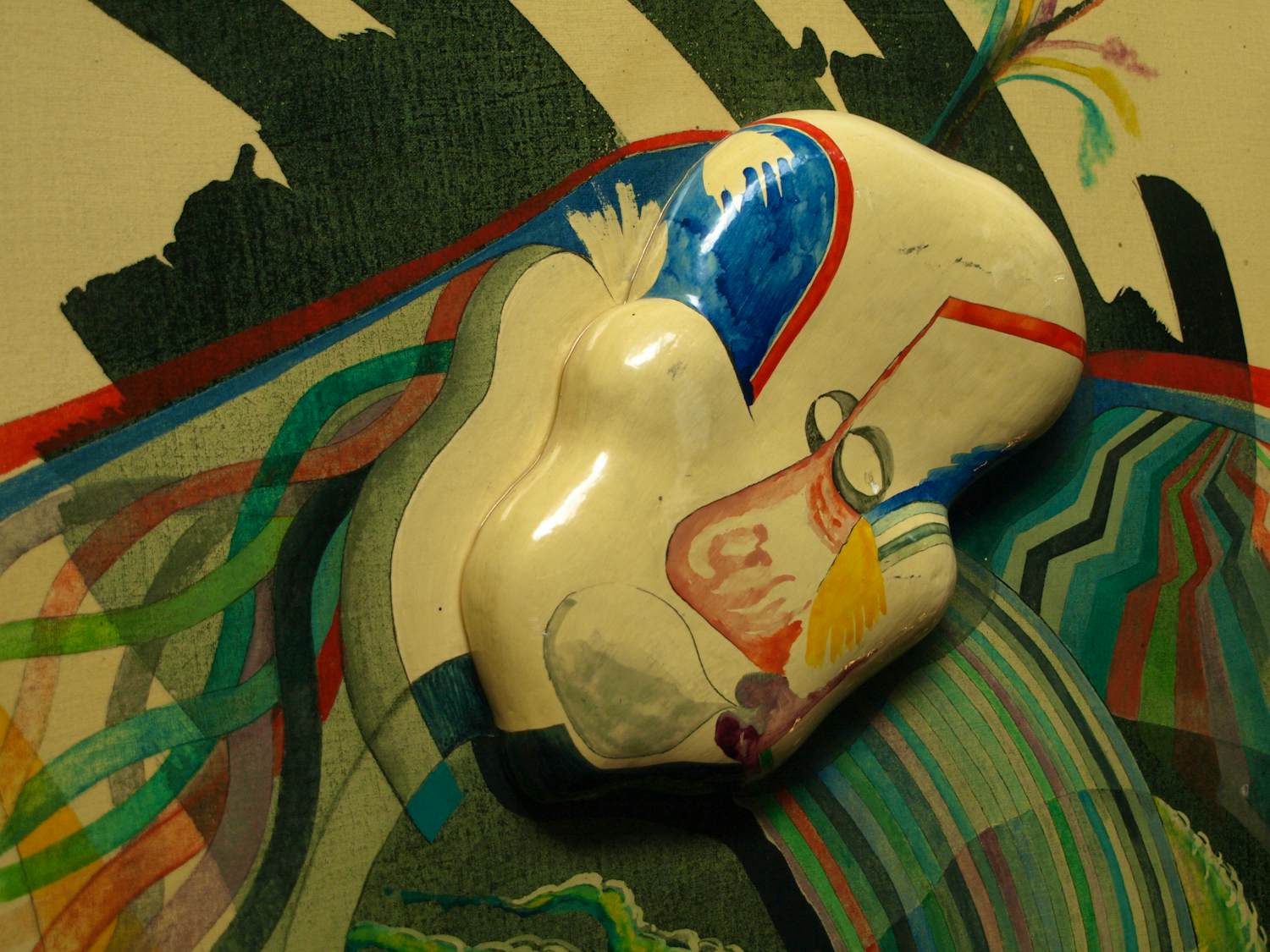 Joop Jongbloed - Gemengde techniek , Bellen blazen – 60 x 60 cm – 1981 kopen? Bied vanaf 150!