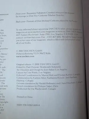 Steve Schapiro - The Godfather Family Album, Taschen, Der Pate, original signiert kopen? Bied vanaf 290!