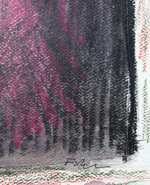 Luis Filcer - Kunstenaar en model, gemengde techniek op papier kopen? Bied vanaf 195!