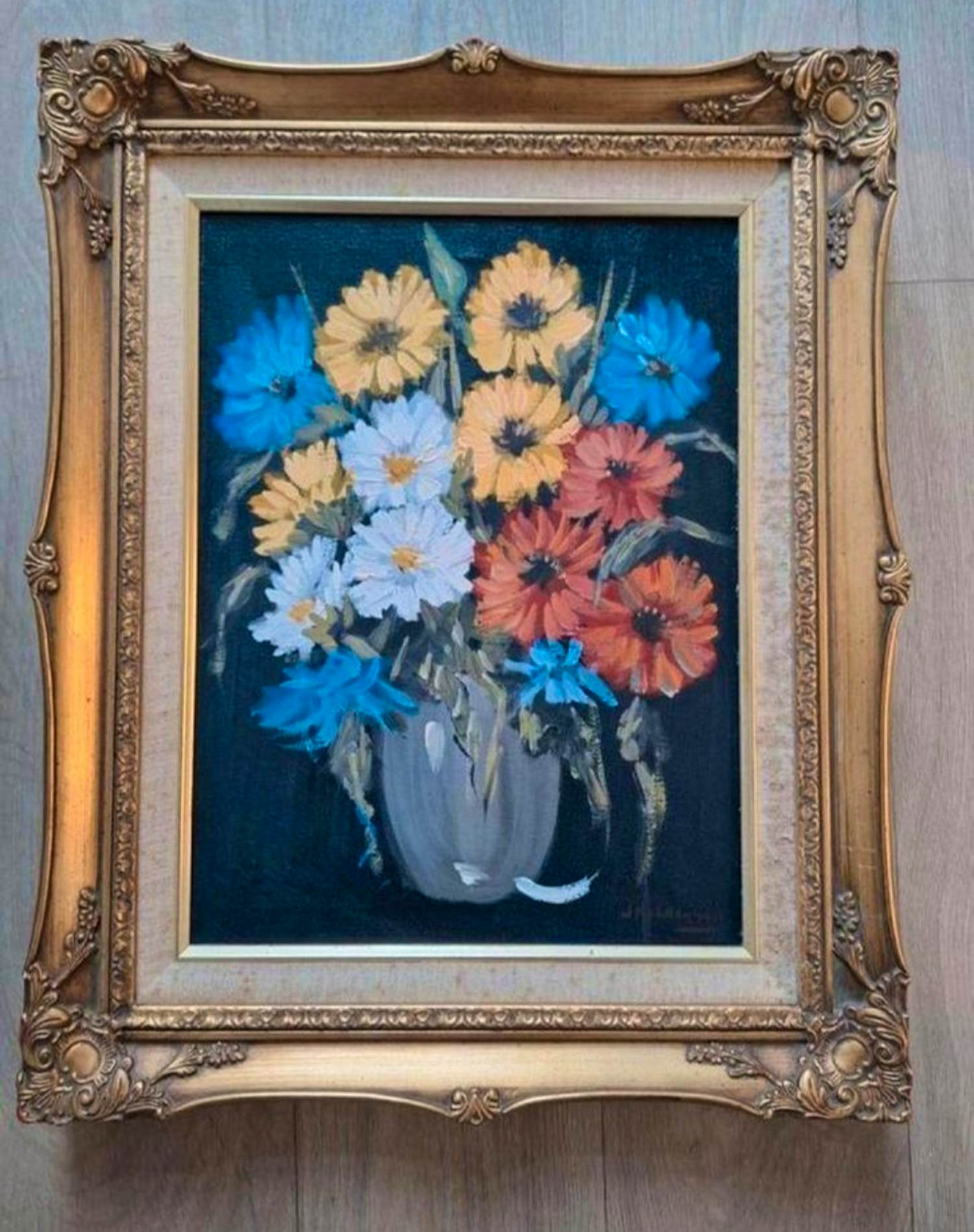 Jan Kelderman - Bloemenpracht verkocht voor € 35!