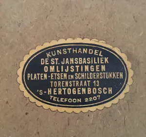 Fré Drost - Tekening Stadhuis Culemborg kopen? Bied vanaf 30!