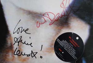 Buy Eurythmics - Be Yourself Tonight - Gesigneerd door Annie Lennox en Dave Stewart? Bid from 50!