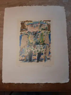 Kees Salentijn - Zeefdruk, Antonia kopen? Bied vanaf 35!