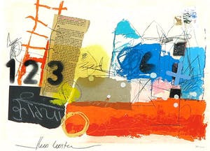 Theo Koster - 123 - Landschap van het leven - Professioneel ingelijst - Houten Barth-lijst kopen? Bied vanaf 59!