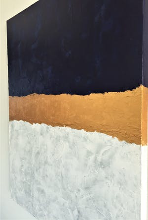 John Foppen - Composition in BWRGold......#K02.XL. GROOT. kopen? Bied vanaf 189!