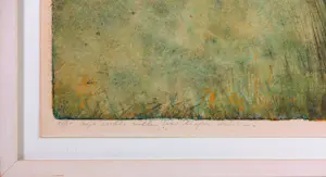 Michel van Overbeeke - Kleurets op papier, Mijn wortels zullen uw liefde drinken - Ingelijst (Groot) kopen? Bied vanaf 50!