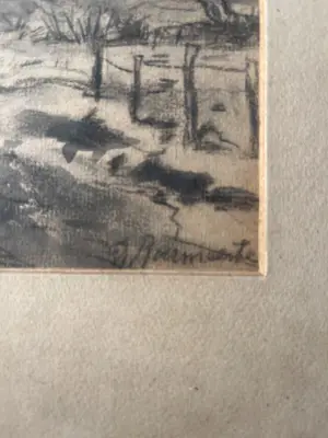 Gerardus Johannes Roermeester - Duinlandschap met schuurtje kopen? Bied vanaf 20!