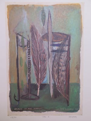 Jasper Krabbe - Voyage of the Beagle, zeefdruk kopen? Bied vanaf 40!