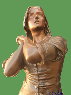 Buy François-Raoul Larche - "Jeanne d'Arc, La foi"? Bid from 1300!