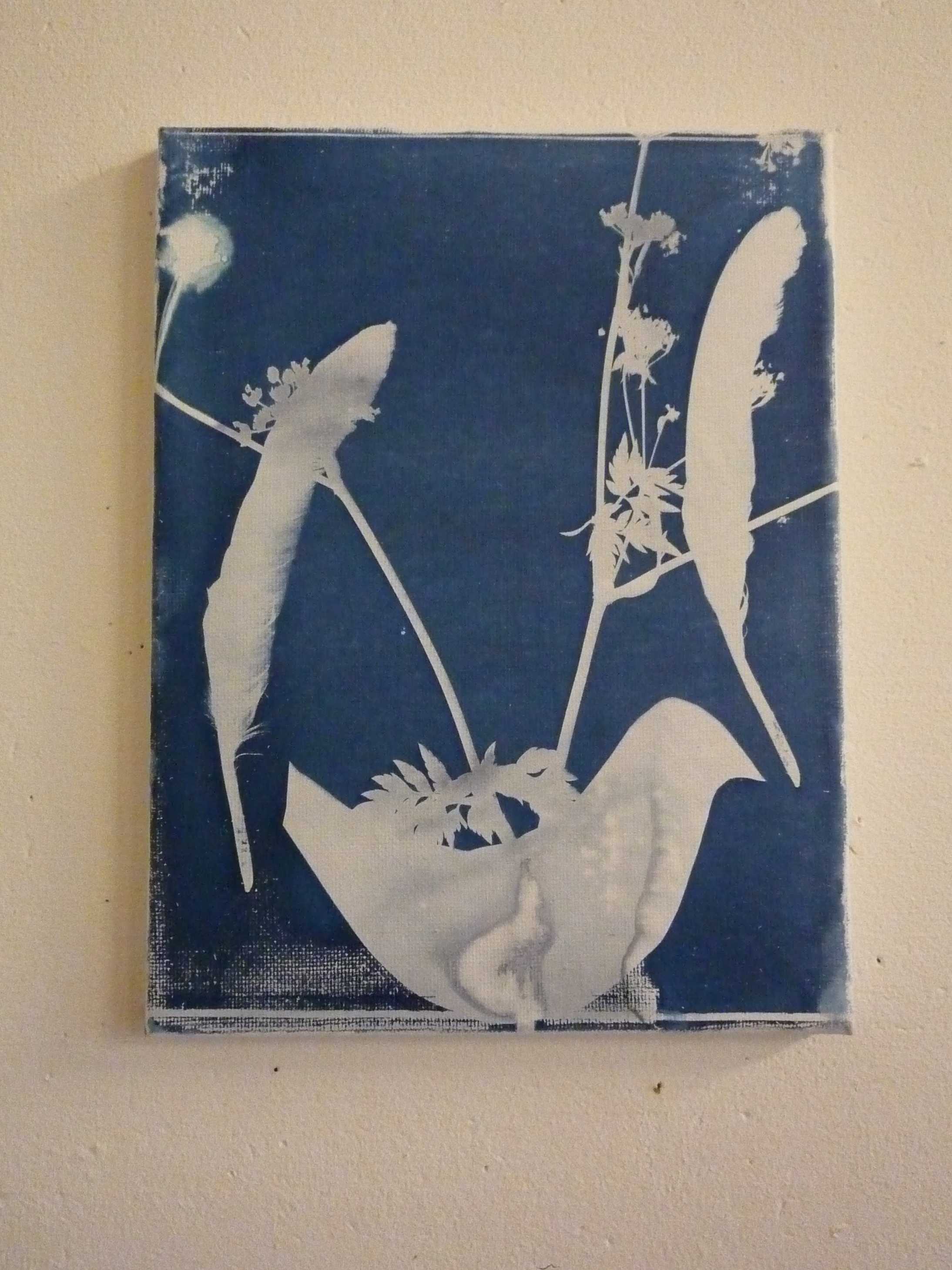 Irene van den Bos - Bird with branches. kopen? Bied vanaf 40!