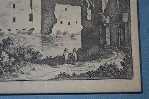 Hendrik Spilman - Abraham van Santvoort - 17/18de eeuw - gravures Oosterhout kopen? Bied vanaf 10!