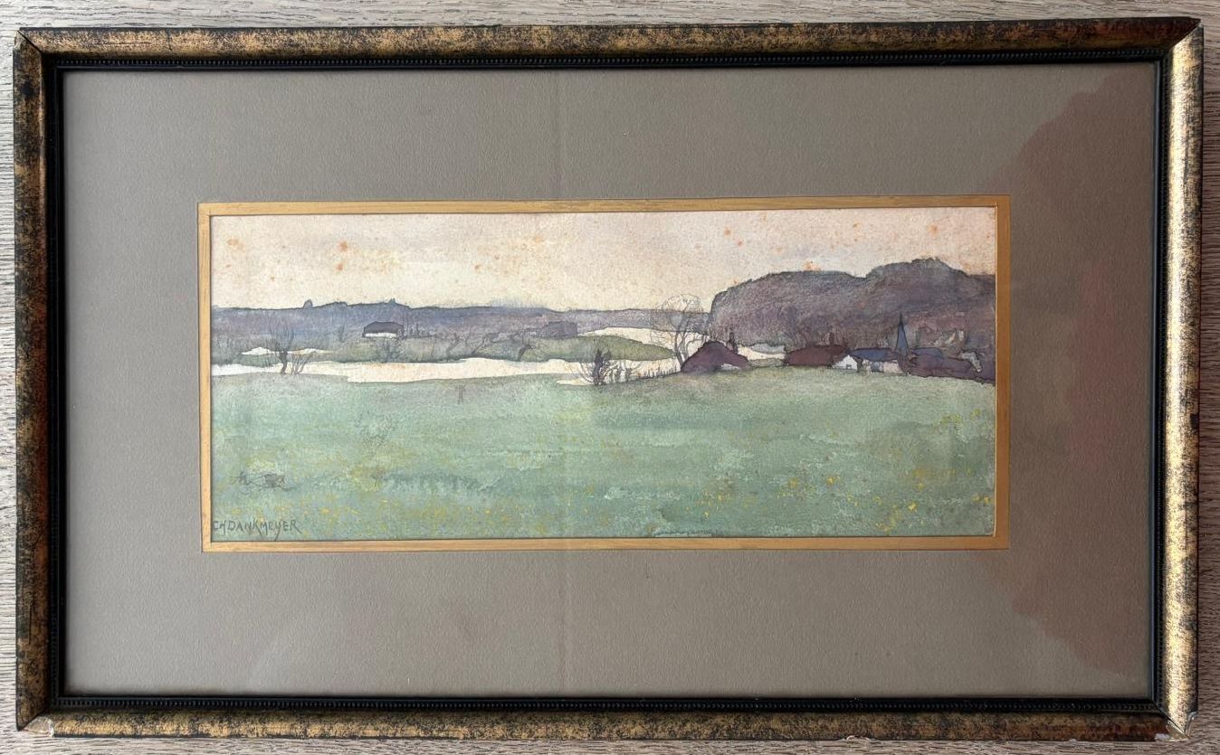 Charles Dankmeijer - Kunstwerk landschap kopen? Bied vanaf 50!