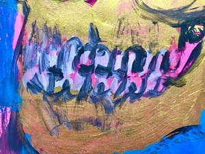 Peter Klashorst - Skull kopen? Bied vanaf 1!