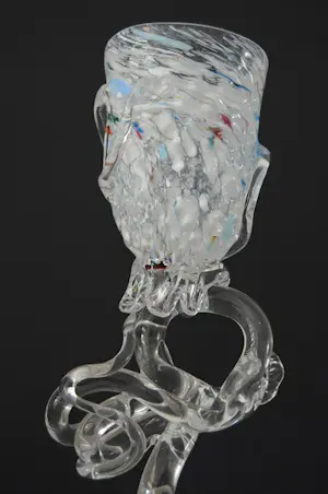 Yvon Trossèl - Design glas in diverse vormen en kleuren kopen? Bied vanaf 50!